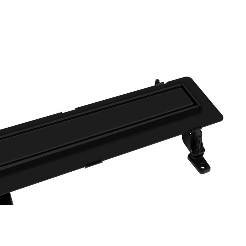 Odpływ liniowy ABS Vogi ruszt Duo pod płytkę 50 cm czarny 1 szt.