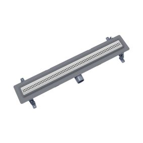 Odpływ liniowy ABS Vogi ruszt kwadraty Cube pod płytkę 70 cm szary 1 szt.