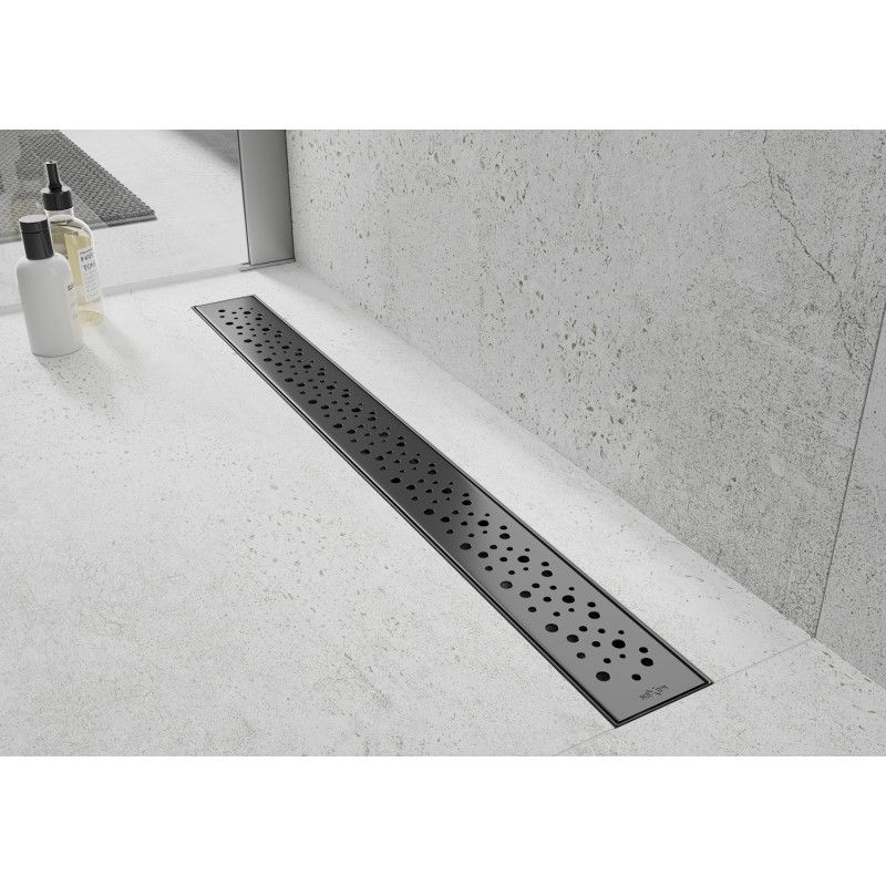 Odpływ liniowy Mexen Flat 360 czarny 1 szt.