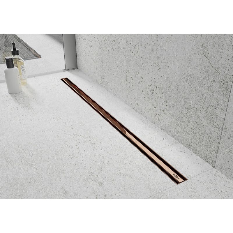 Odpływ liniowy Mexen Flat 360 różowe złoto 110 cm 1 szt.