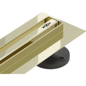 Odpływ liniowy Mexen Flat 360 złoty 70 cm szt.