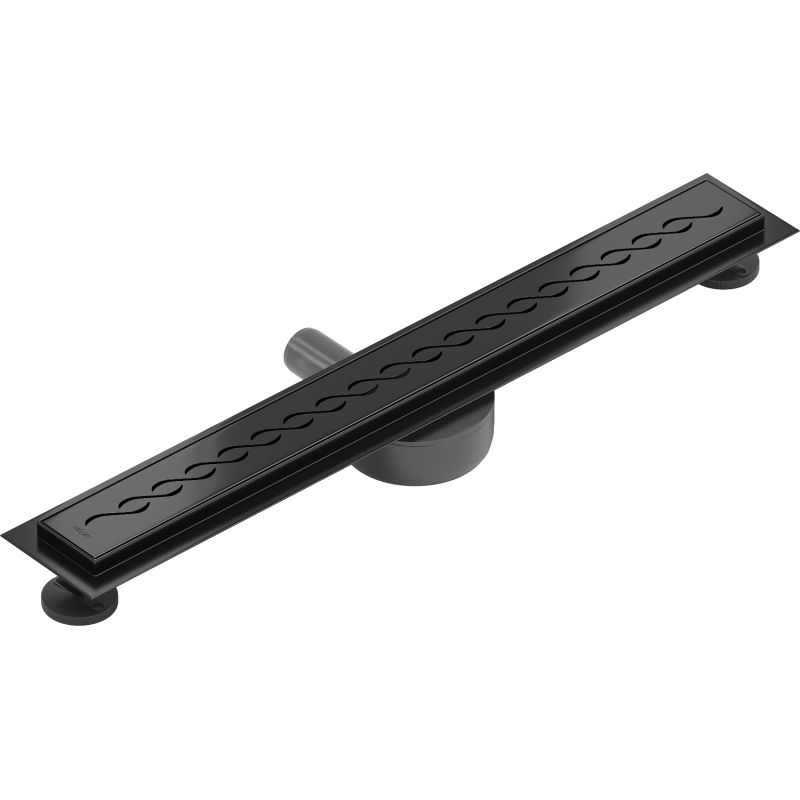 Odpływ liniowy Mexen Flat czarny 70 cm 1 szt.