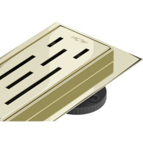 odpływ liniowy Mexen Flat M01 złoty 1 szt.