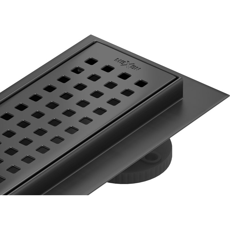Odpływ liniowy Mexen Flat M08 czarny 1 szt.