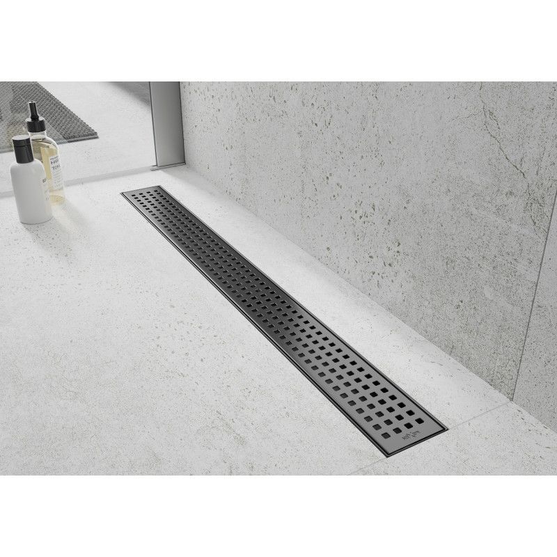 Odpływ liniowy Mexen Flat M08 czarny 1 szt.
