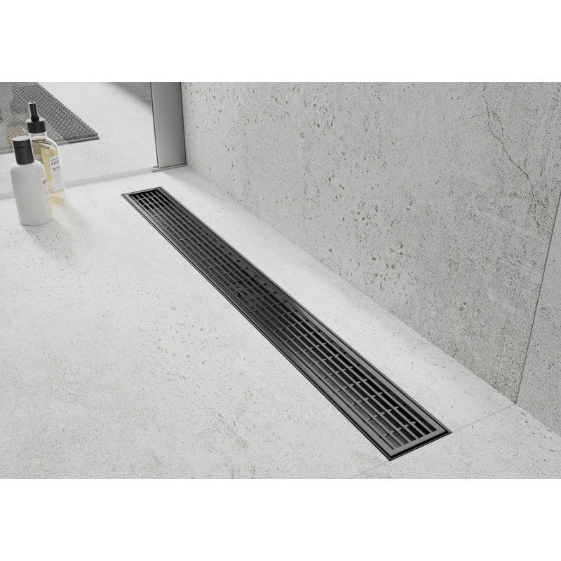 Odpływ liniowy Mexen Flat M33 czarny 1 szt.