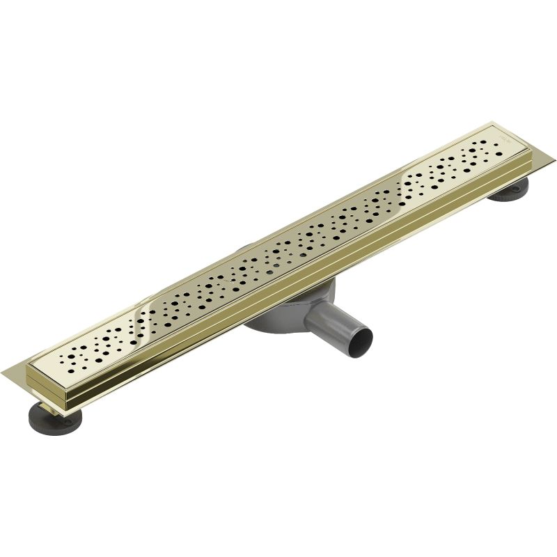 Odpływ liniowy Mexen Flat obrotowy złoty 50 cm 1 szt.