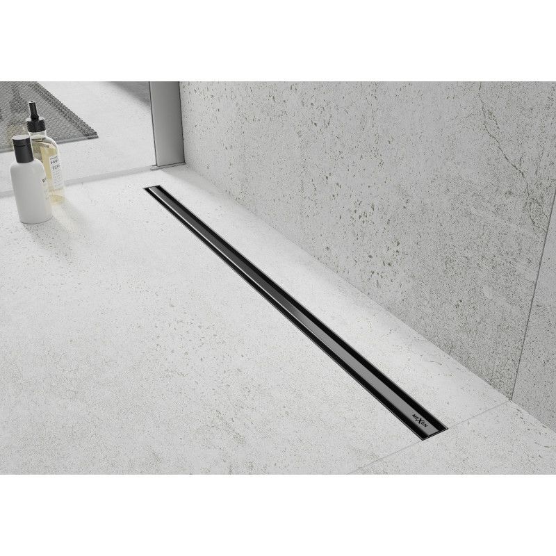 Odpływ liniowy Mexen Flat Slim czarny 1 szt.