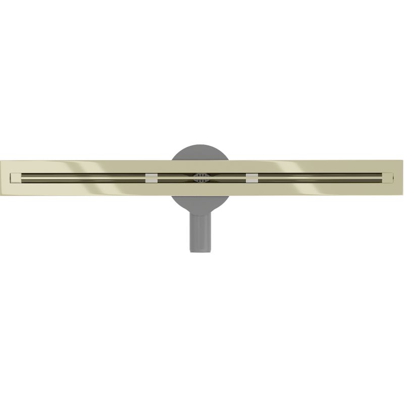 Odpływ liniowy Mexen Flat Slim złoty 70 szt.