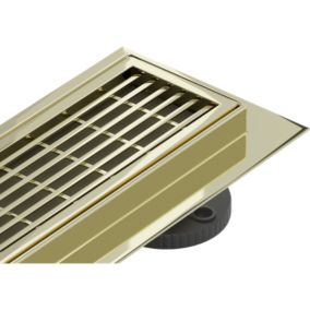 Odpływ liniowy Mexen Flat złoty 100 cm 1 szt.