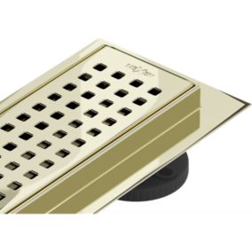 Odpływ liniowy Mexen Flat złoty 100 cm 1 szt.