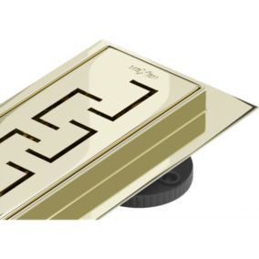 Odpływ liniowy Mexen Flat złoty 50 cm 1 szt.