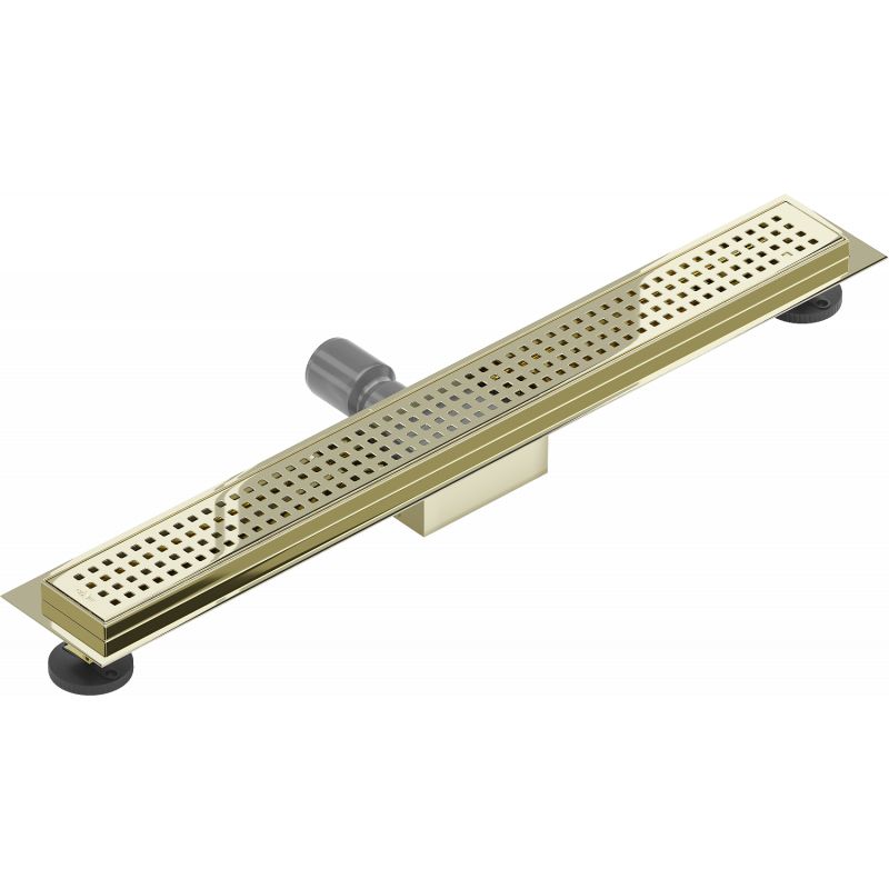 Odpływ liniowy Mexen Flat złoty 50 cm 1 szt.