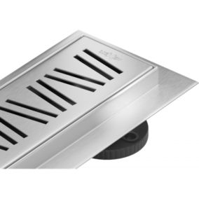 Odpływ liniowy obrotowy Mexen Flat inox 1 szt.