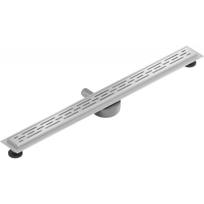 Odpływ liniowy obrotowy Mexen Flat inox 100 szt.
