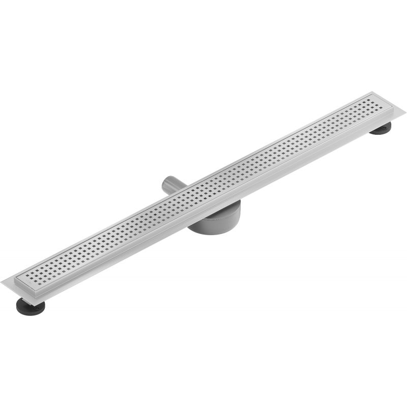 Odpływ liniowy obrotowy Mexen Flat inox 100 szt.