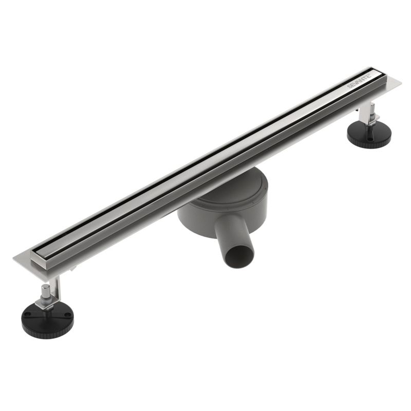 Odpływ liniowy obrotowy SEVANTE 50 cm inox SLIM