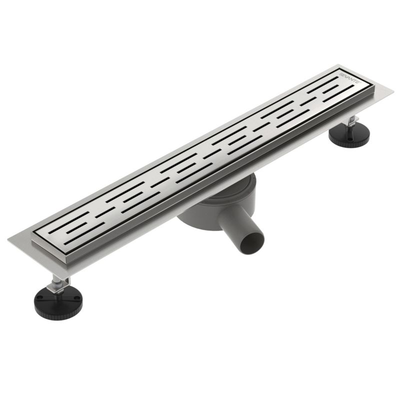 Odpływ liniowy obrotowy SEVANTE z maskownicą WK013 90 cm inox FLAT 1szt.