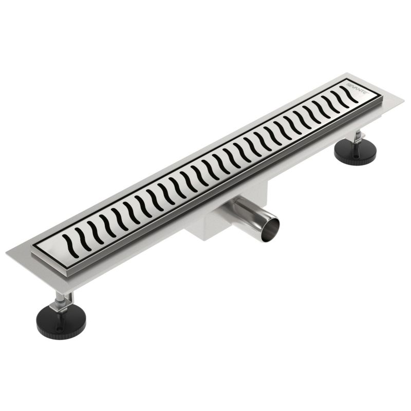 Odpływ liniowy obrotowy SEVANTE z maskownicą WK152 120 cm inox FLAT 1szt.