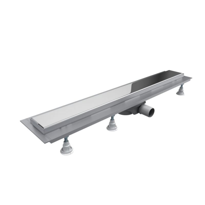 Odpływ liniowy Schedpol  Base-Low 80 cm z rusztem STEEL  OLSL80/ST-LOW 1 szt.