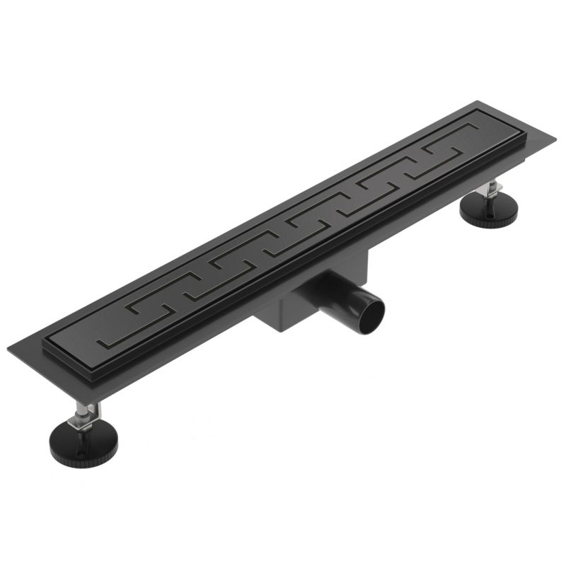 Odpływ liniowy SEVANTE z maskownicą WK077 90 cm czarny FLAT 1szt.