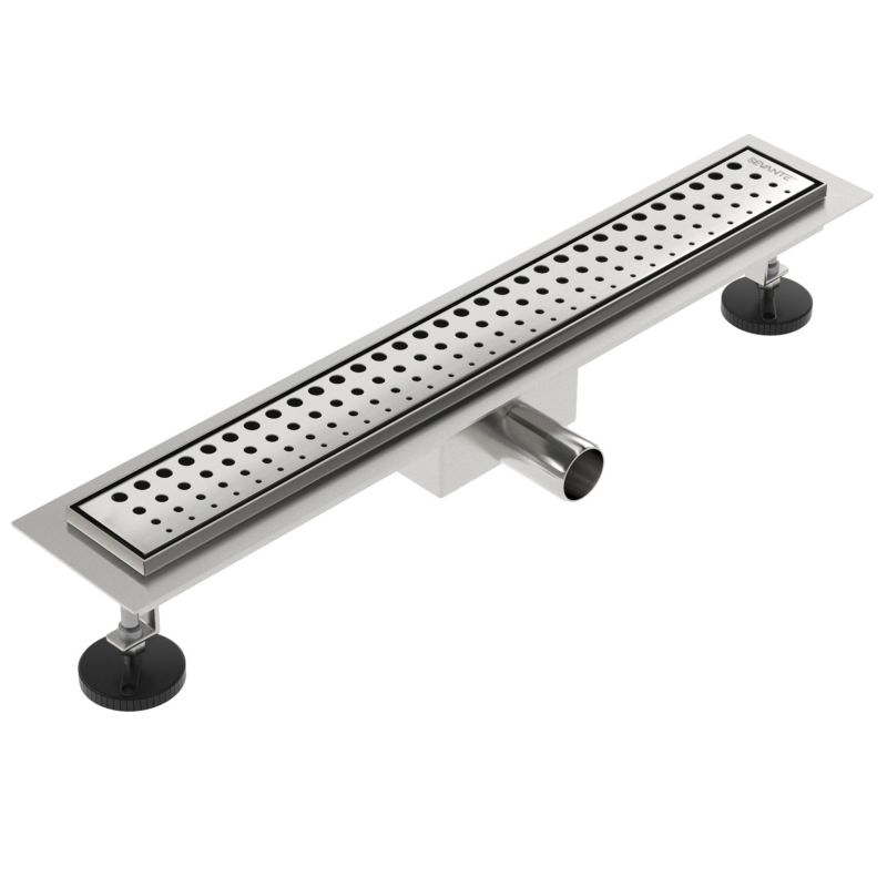 Odpływ liniowy SEVANTE z maskownicą WK115 70 cm inox FLAT 1szt.