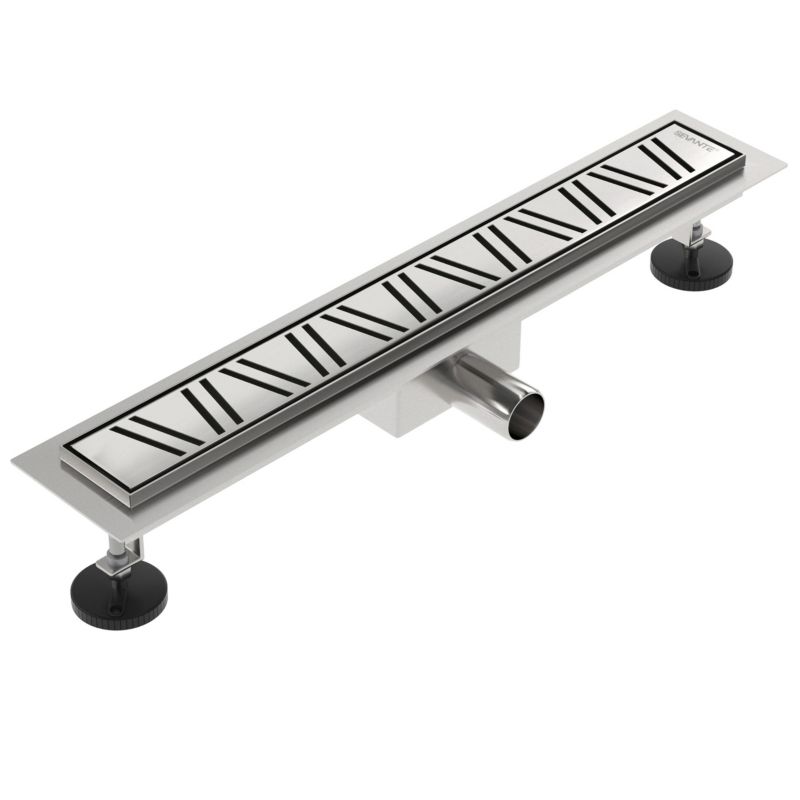 Odpływ liniowy SEVANTE z maskownicą WK189 90 cm inox FLAT 1szt.
