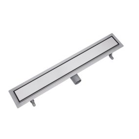 Odpływ liniowy Vogi ruszt Duo pod płytkę 50 cm stalowy