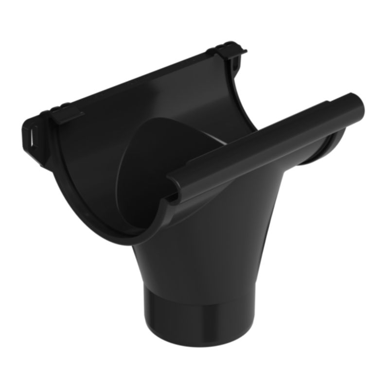 Odpływ Galeco PVC 130 mm/100 mm czarny