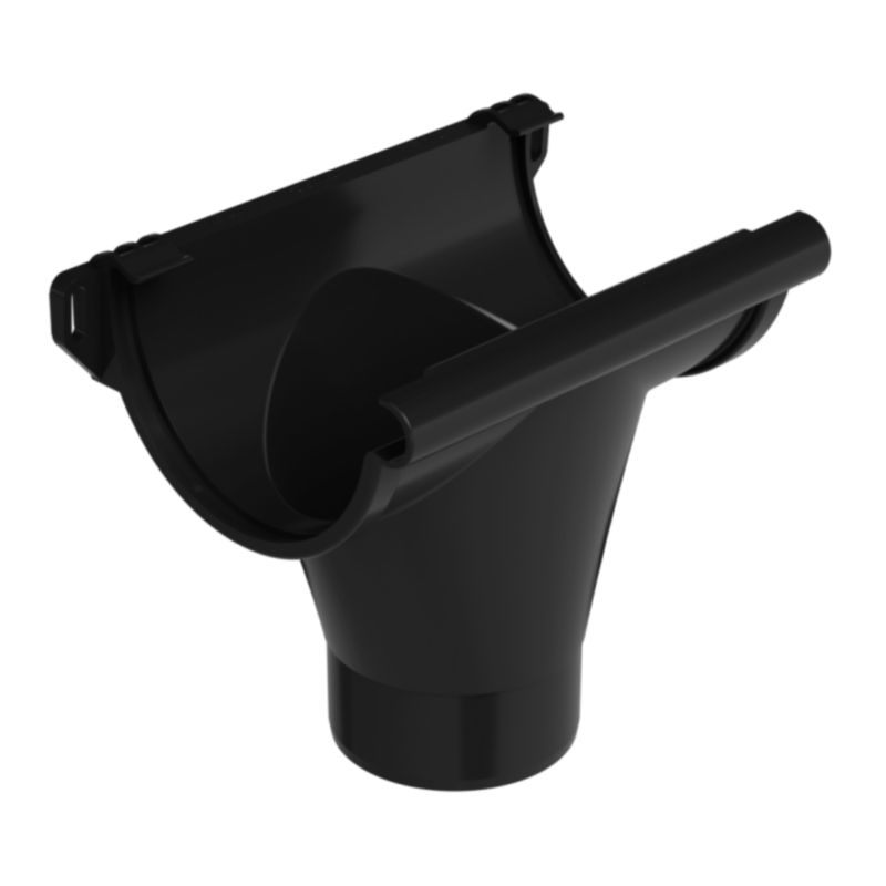 Odpływ Galeco PVC 90 mm/50 mm czarny