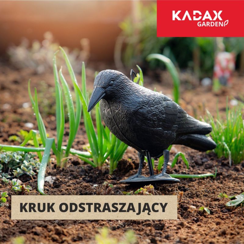 Odstraszacz ptaków KADAX stojący kruk gołębi + w locie 1 szt.