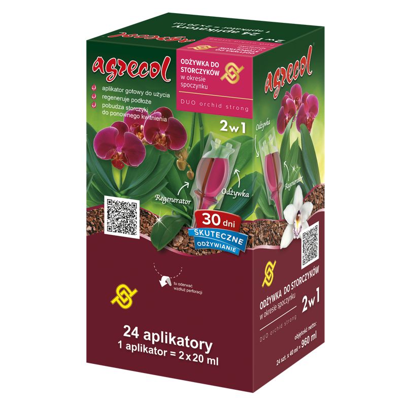 Odżywka Agrecol Duo Orchid Strong 2 x 20 ml