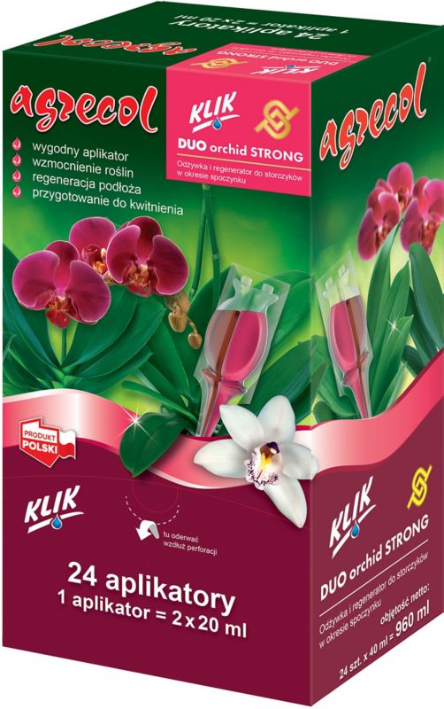 Odżywka Agrecol Duo Orchid Strong 2 x 20 ml