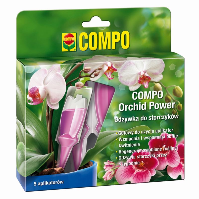 Odżywka do storczyków Compo Orchid Power 5 x 30 ml