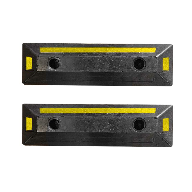 Ogranicznik Separator Parkingowy Gumowy Odbojnica Najazd Blokada 55cm 2 szt.