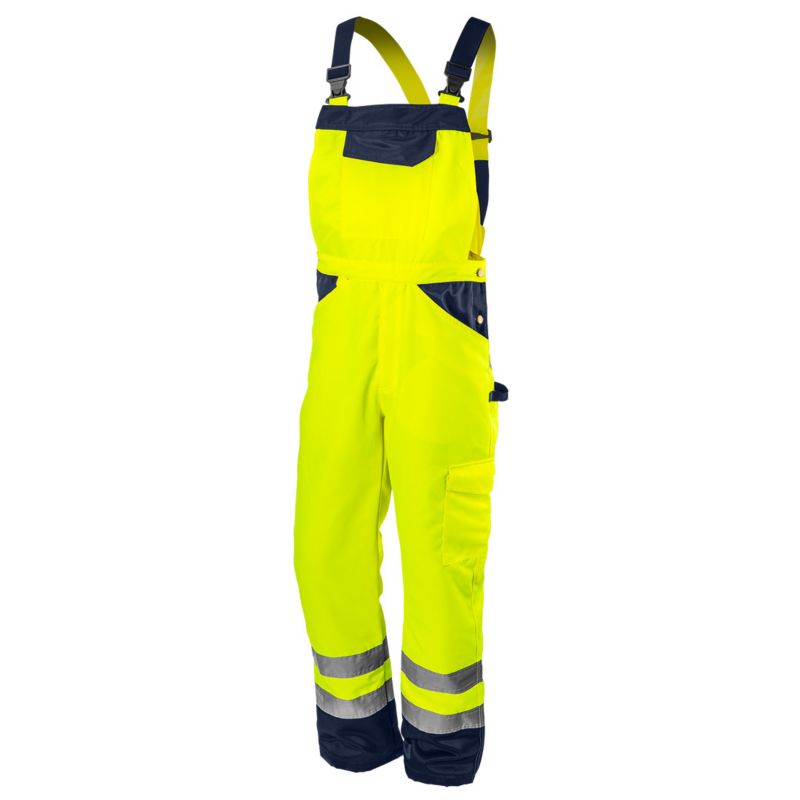 Ogrodniczki robocze unisex NEO TOOLS L intensywna widzialność 1 szt.