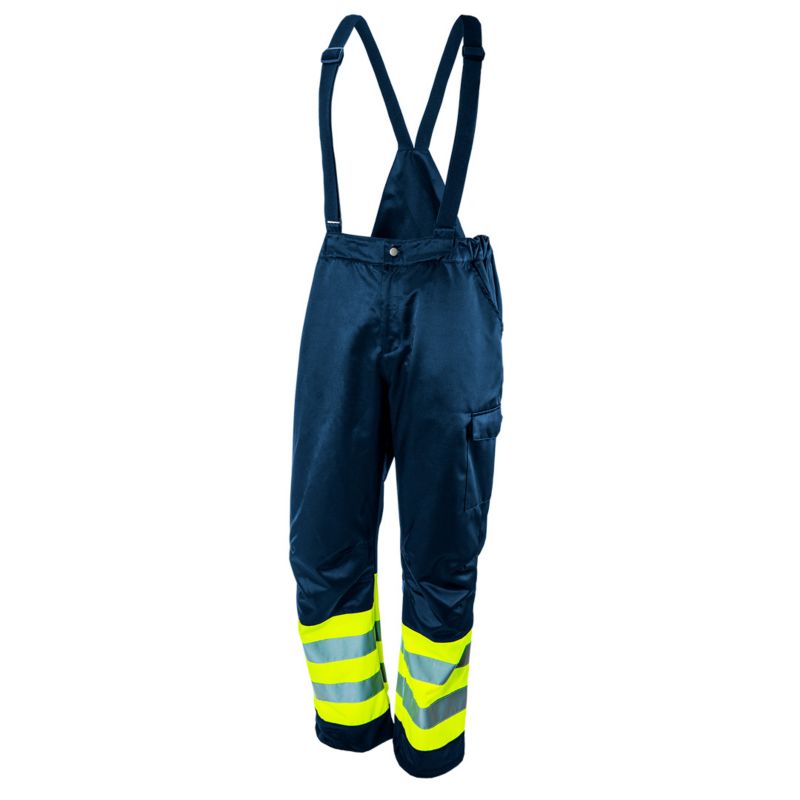 Ogrodniczki robocze unisex NEO TOOLS M intensywna widzialność granatowe 1 szt.
