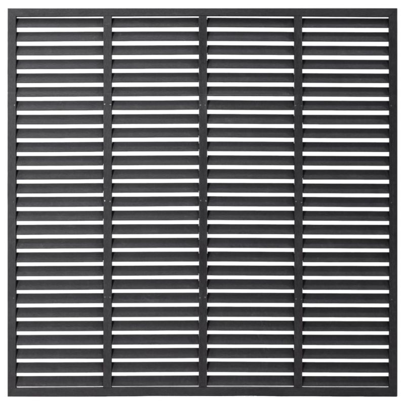 Ogrodzenie żaluzjowe vidaxl 180 x 180 cm 1 szt