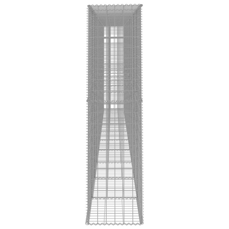 Ogrodzenie gabionowe vidaxl 600 x 50 x 200 cm 4 szt