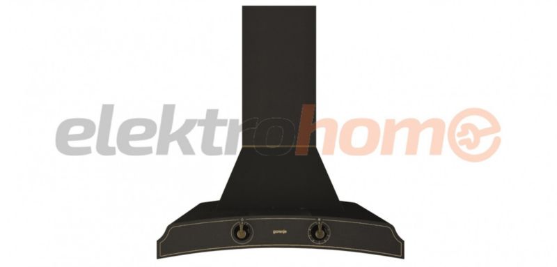Digestoř GORENJE DK63MCLB antracitová mosaz 1 ks.