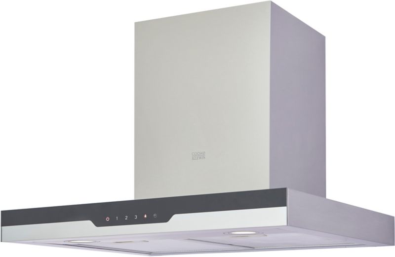 Okap kominowy Cooke&Lewis 60 cm inox szkło