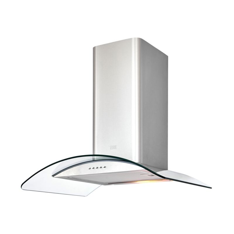 Komínový odsavač par Cooke&Lewis CLCGS60, 60 cm, ocel, sklo.