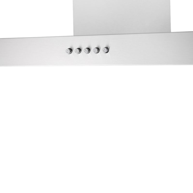 Okap kominowy T 60 cm inox