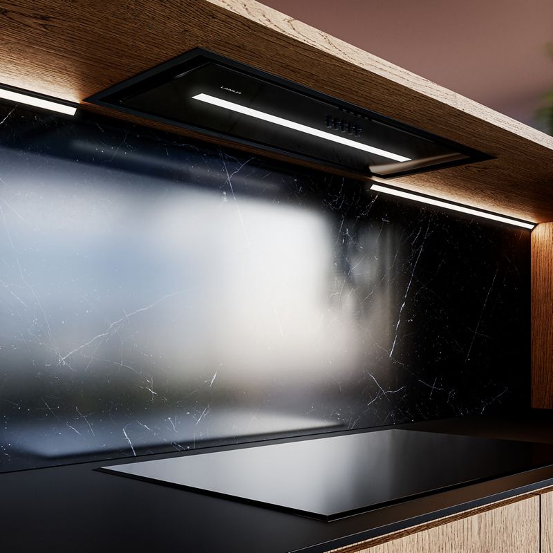 Okap kuchenny do zabudowy LANILIA Seletio 80.1 Black 1 szt.