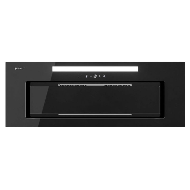 Okap kuchenny GLOBALO SILENTIO 80.2 BLACK + Turbina TW 1.2 1szt.