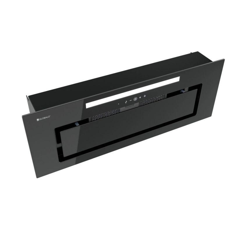Okap kuchenny GLOBALO SILENTIO 80.2 BLACK + Turbina TW 1.2 1szt.