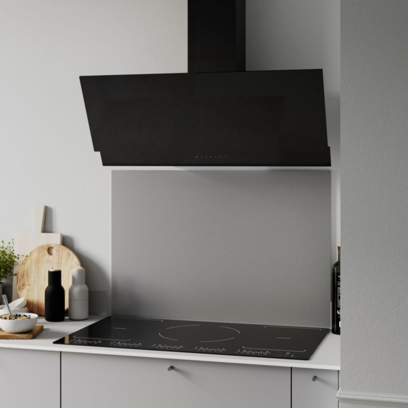 Okap kuchenny z czujnikiem powietrza GoodHome 90 cm szkło