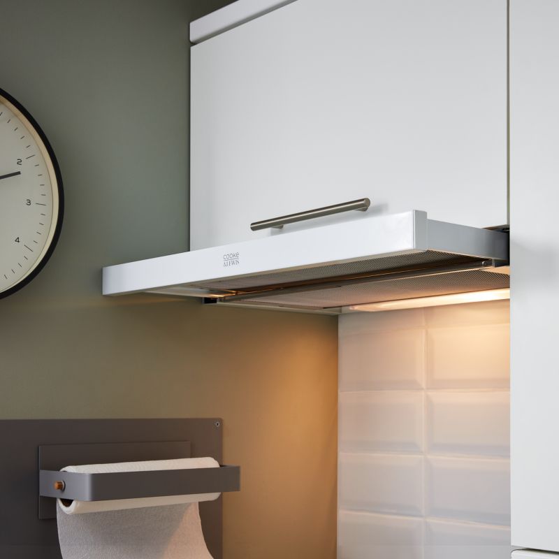 Okap szufladowy Cooke&Lewis CLTHW60 60 cm biały