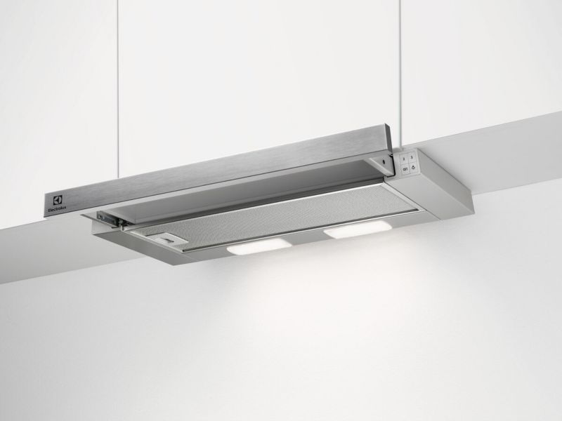 Okap teleskopowy Electrolux LFP226S 60 cm szary  1szt.