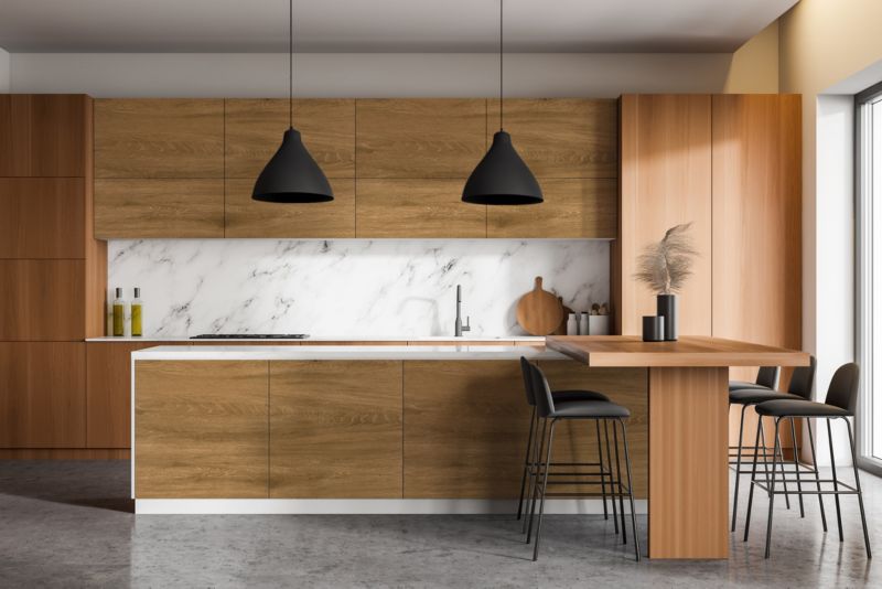Okleina Meblowa Wallfluent 100x50 cm Drewniany blat Folia Na Meble I Szafki 1 rol.
